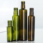 Recyclable 250Ml 500Ml 750Ml Kitchen Square Vinegar Glass Olive Oil Bottles With