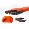 Buy cheap Flexible Warm Winter Work Gloves Acrylic Terry Liner Green Foam Latex Coated from wholesalers
