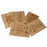 Buy cheap Universal Door RFID Hotel Key Cards Wooden Smart RFID Programmable Card from wholesalers