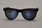 Flip Up Diffraction 3D Fireworks PC Glasses Eyeglasses For Entertainment Sites
