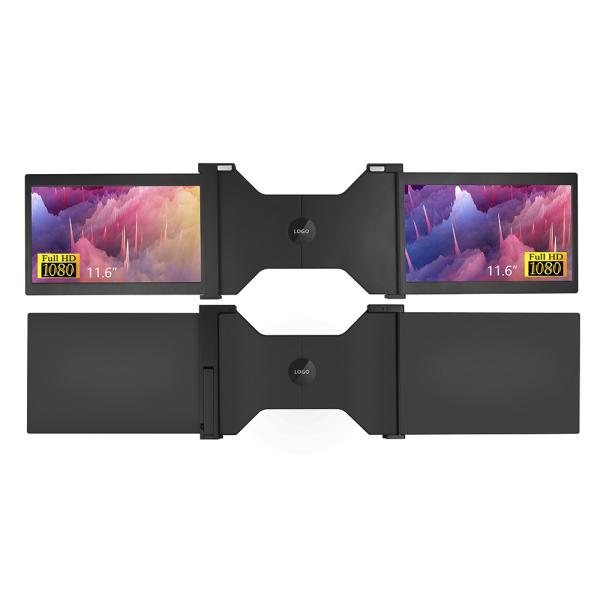 Buy cheap 1920x1080 11.6 Inch FCC 230cd/M2 IPS Tri Screen Laptop from wholesalers