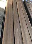 0.70MM Smoked Saw Cut Oak Wood Veneer Panel A / B Interior Decoration Use