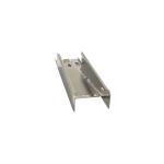 Silver Aluminum Metal Stamping Parts Optical Module SFP Cage Connector