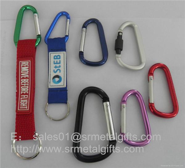 Quality Mountain climber carabiner hook wrist straps, mountaineer carabiner wrist lanyards, for sale