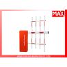 Buy cheap 220V Orange Automatic Parking Barrier Gate with Arms and Low Noise Motor from wholesalers