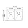 Buy cheap Commercial Flush Mount Undermount Stainless Steel Kitchen Sink With Long Lifetime from wholesalers