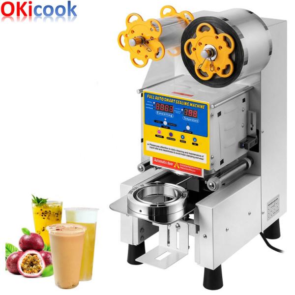 Buy cheap Digital Control Milk Tea Shop Equipment PP Plastic Cup Sealer from wholesalers
