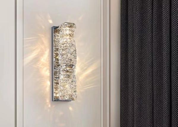 Buy cheap Crystal wall Lamp Hotel Led Brass Wall Lamp Bedroom Wall Reading Lights from wholesalers