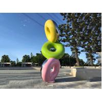 Buy cheap Impressive Painted Modern Abstract Sculpture Colorful For Children Fairground product