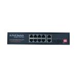 AC 100~240V Industrial Unmanaged POE Switch 8 Gigabit Port 2 Network Port