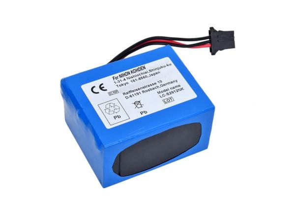Buy cheap Sealed Lead Nihon Kohden Defibrillator Battery 12V 2900mAh For TEC-7531 ECG-9320 Series from wholesalers