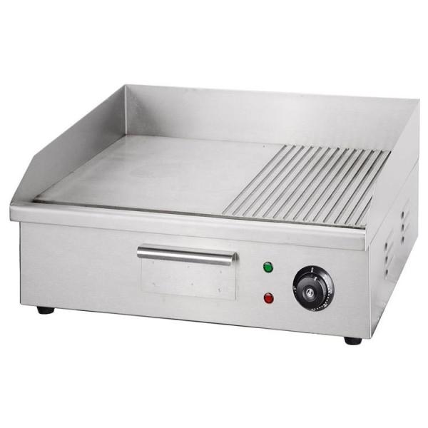 Buy cheap Electric Indoor Grill with Half Grooved Cooking Plate 550x425x225mm Household Product from wholesalers