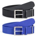 Length 99cm Fabric Elastic Belt Unisex Waist Adjustable Golf Belt 3.8cm