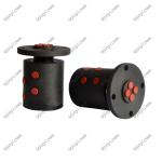 4 passages G 3/4'' carbon steel material high pressure hydraulic rotary union