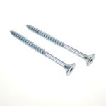 Square Drive Custom Fasteners Robertson Wood Screws Flat Head Galvanized