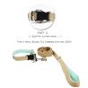 Buy cheap Nature Hemp Personalized Dog Collar Leash Set 100% Cotton Material from wholesalers