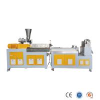 Buy cheap Laboratory Research Plastic Twin Screw Extruder Nylon + Long Glass Fiber product