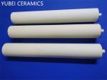 Compact 99% Alumina Ceramic Rod Low Activity With Thread
