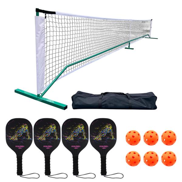 Buy cheap Pickle Balls Game Set Pickleball Frame Net with Carrybag Metal Stand Tennis Net from wholesalers