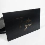 Luxury Personal Paper Gift Wedding Invitation Flyer Business Thank You Greeting