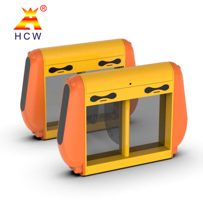Tickets Scanning Office Security Gates IP66 Swing Gate Turnstile With Face Recognition