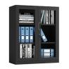 Buy cheap Hot Sale Cheap Glass Door Steel Office Furniture A4 2 Glass Door File Filing Cabinet from wholesalers