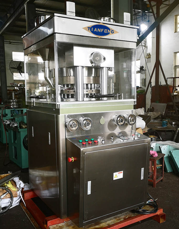 ZP23 ZP25 ZP27 7.5KW 40mm Powder Sweets Pharmaceutical Pill Press