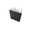Buy cheap F8 Activated Carbon And Synthetic Fiber Media Pocket Air Filter Aluminum Frame from wholesalers