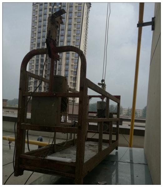 Buy cheap Aluminium 6 meters 630kg ZLP630 suspended platform for building cleaning from wholesalers