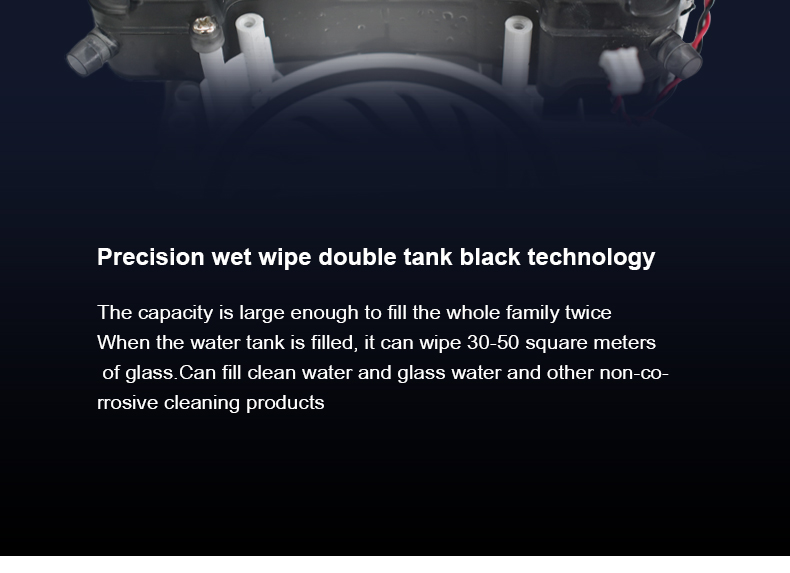 Highly Electric Remote Control Window Glass Cleaner Robot with Dual Water Spray Function