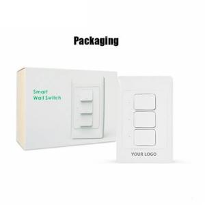 Wholesale KS-811 1 Gang Smart Wall Switch Australia Netural Wire Required from china suppliers