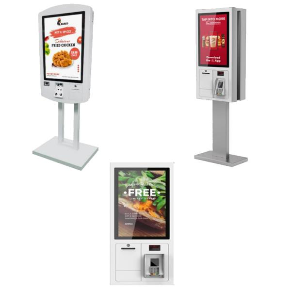 Buy cheap Floor Standing Touch Screen POS Terminal , Restaurant Ordering Kiosk 27 Inch 32 Inch from wholesalers