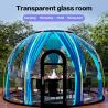 Buy cheap Outdoor sun and rain protection homestay automatic tent no dead Angle view PC star room camping from wholesalers