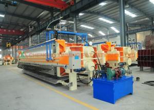 China Cost Effective Membrane Filter Press Machine Fully Automatic 1000 Series on sale