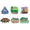 Buy cheap Durable Twill Handmade Environmental Patches Hot Cut Border Patch from wholesalers