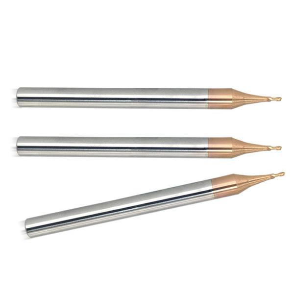 Buy cheap Solid Tungsten Carbide 0.5mm End Mills Square Hrc55 from wholesalers