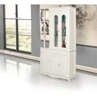 Buy cheap Space Saving Living Room Divider Cabinet , MDF Wooden Partition Cabinet product
