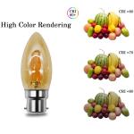 240V C35 4W Filament Bulb B22 220V Retro Edison Bulb Vintage 2700K