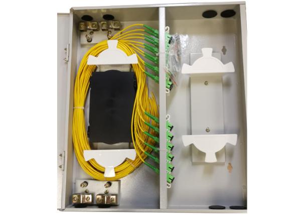 Buy cheap FTTX Outdoor Drop Cable Terminal Box , 24 Ports Fiber Optic Distribution Box from wholesalers