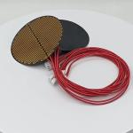 Graphene PI Far Infrared Heating Film 80mm Round With Accurate Temperature