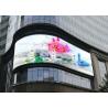 Buy cheap P4 P5 P6 Curved Outdoor Advertising LED Screen For Shopping Mall Downtown from wholesalers