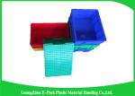 Logistics Stackable Storage Bins Non - Slip , Industrial Stacking Storage Boxes