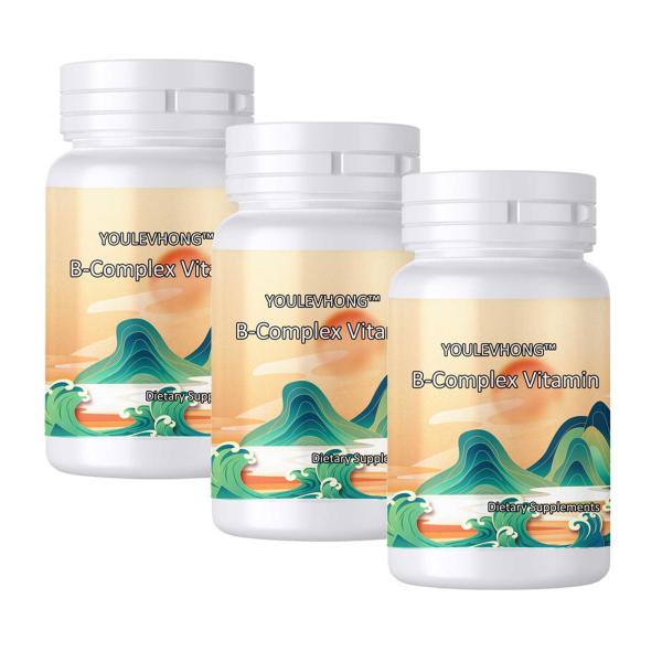 Buy cheap STRONG Immune System 100 Mg Riboflavin Capsules Vitamin B Complex Supplement With Vitamin B12 (Cobalamin) from wholesalers