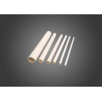 Buy cheap White Aluminum Nitride Ceramic Tube / Bar High Hardness Metal Cutting Tools product