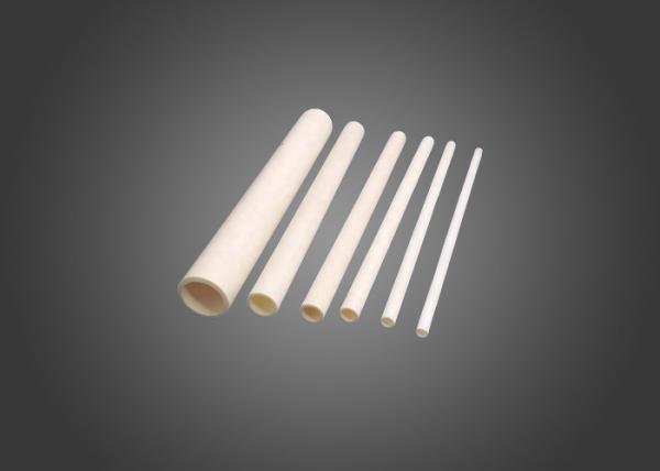 Buy cheap White Aluminum Nitride Ceramic Tube / Bar High Hardness Metal Cutting Tools from wholesalers