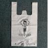 Buy cheap Hdpe Clear T Shirt Plastic Bags Takeaway Bags Customized Logo Side Gusset Type from wholesalers