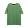 Buy cheap 2022 100% Pure Cotton Trend Unisex Dark Loose Round Neck Short Sleeve T Shirt from wholesalers