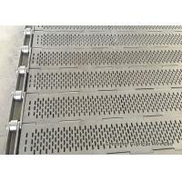 Buy cheap Perforated Plate Conveyor Belt High Density Product Transformation Anti product