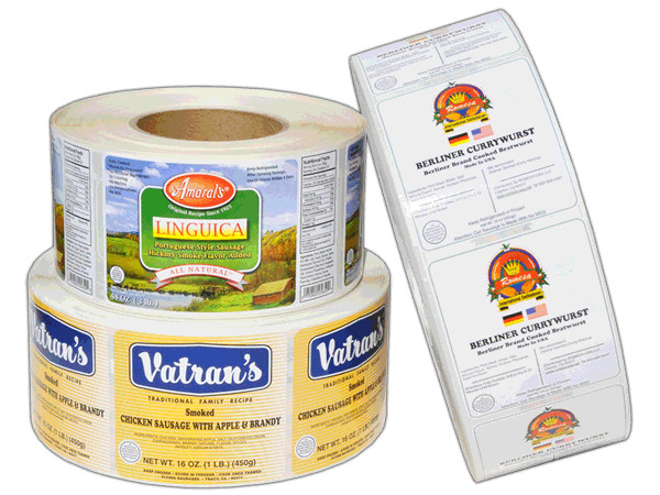 Premium Waterproof Adhesive Labels High Definition Printing Custom Shapes & Sizes
