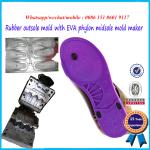 Commercial Colorful Flip Flop Mould With PVC Strap And EVA Sole